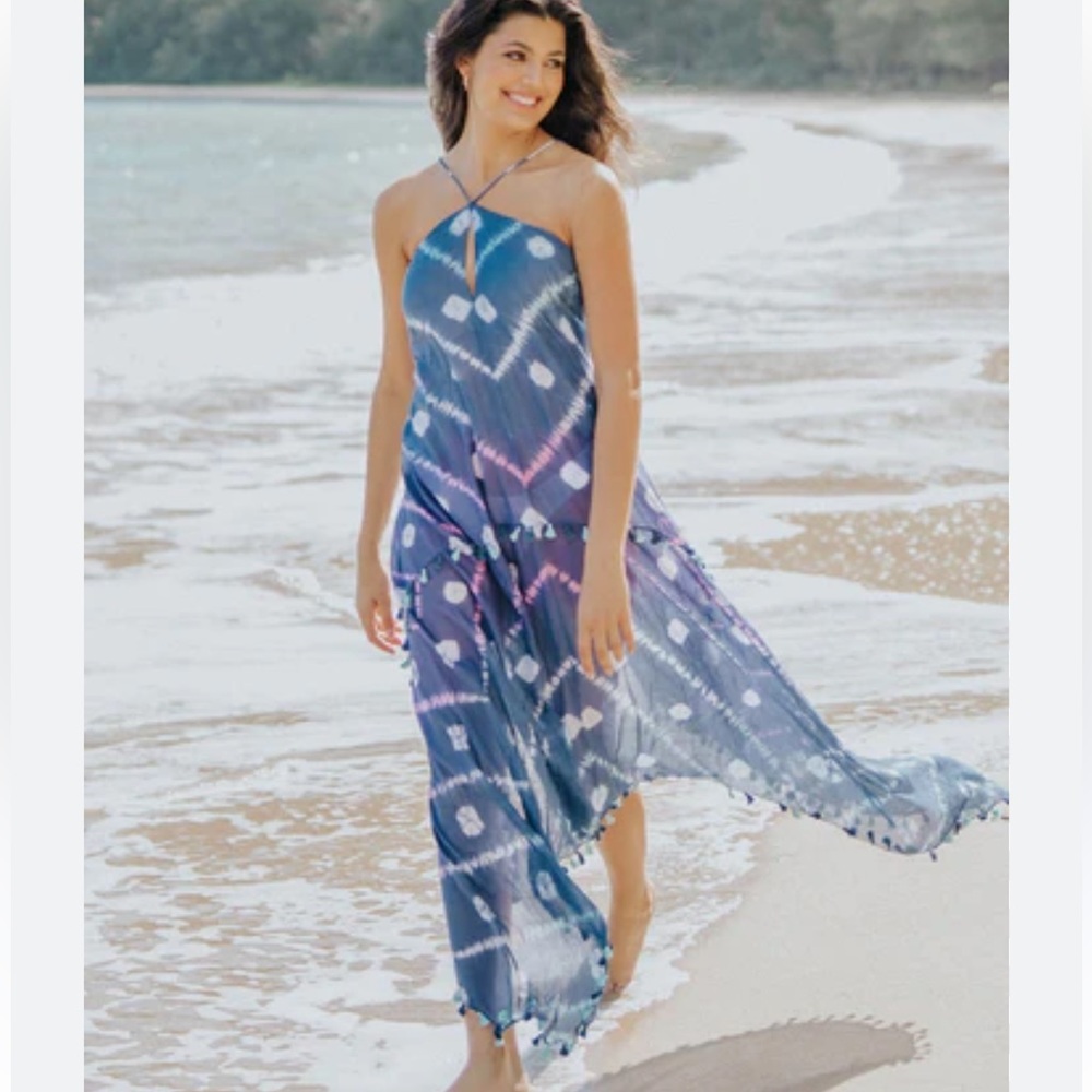 Bohemian swim cover up